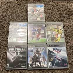 PS3 Games $50 For All Or $10 Each