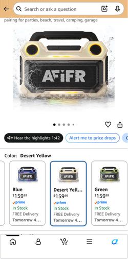 AFIFR Outdoor Bluetooth Speaker 160WLPNPMEK(contact info removed)