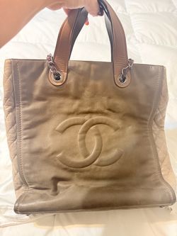 Pre-owned CHANEL LEATHER tote