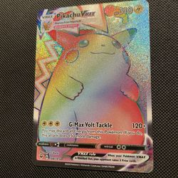 Pikachu VMAX Hyper Secret Rainbow Full Art Ultra Rare *MINT* Pokmon Vivid  Voltage 188/185 Sword Shield Pokemon Gigantamax Chunkachu Chonkachu for  Sale in Flower Mound, TX - OfferUp