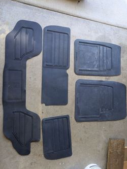 FREE OEM floor mats for a 1995 Chevy Suburban