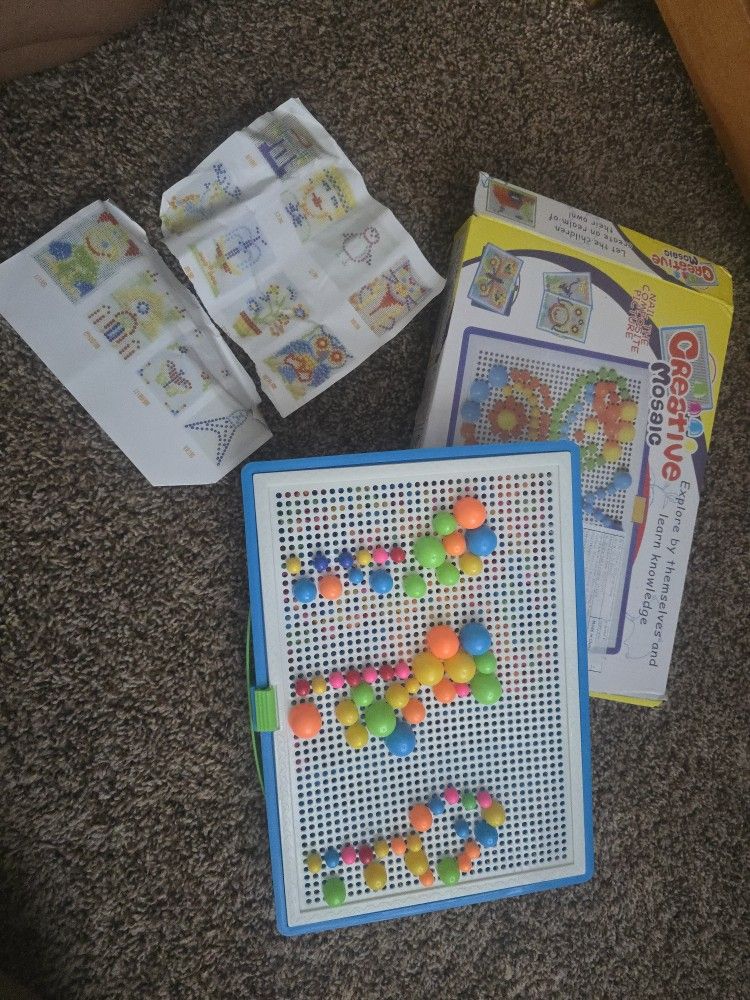 Toddler Art Pins Reusable