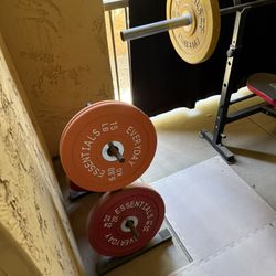 Weight Bench And Set