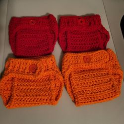 Crochet Diaper Covers