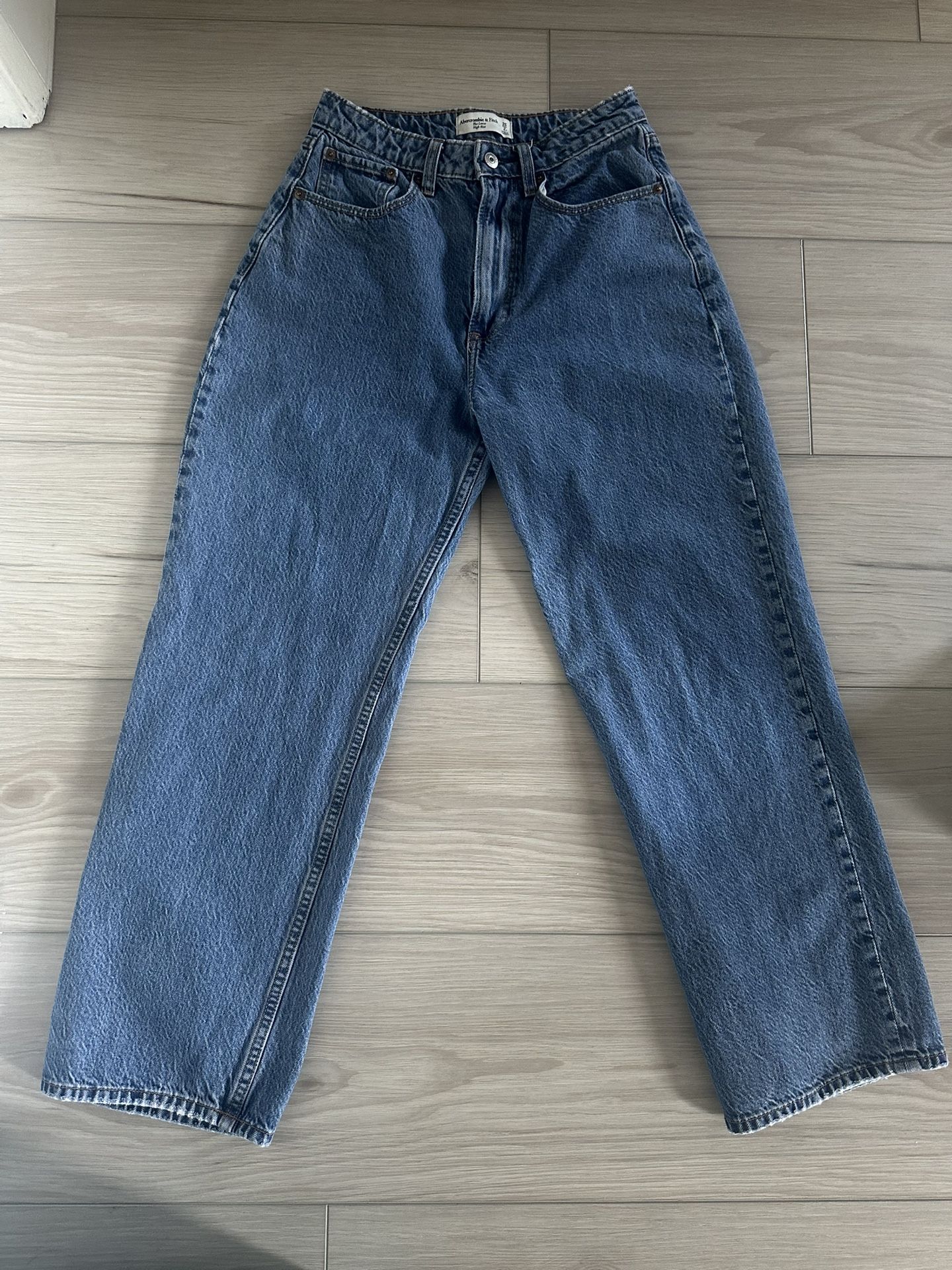 Abercrombie Blue Jeans Curve Love