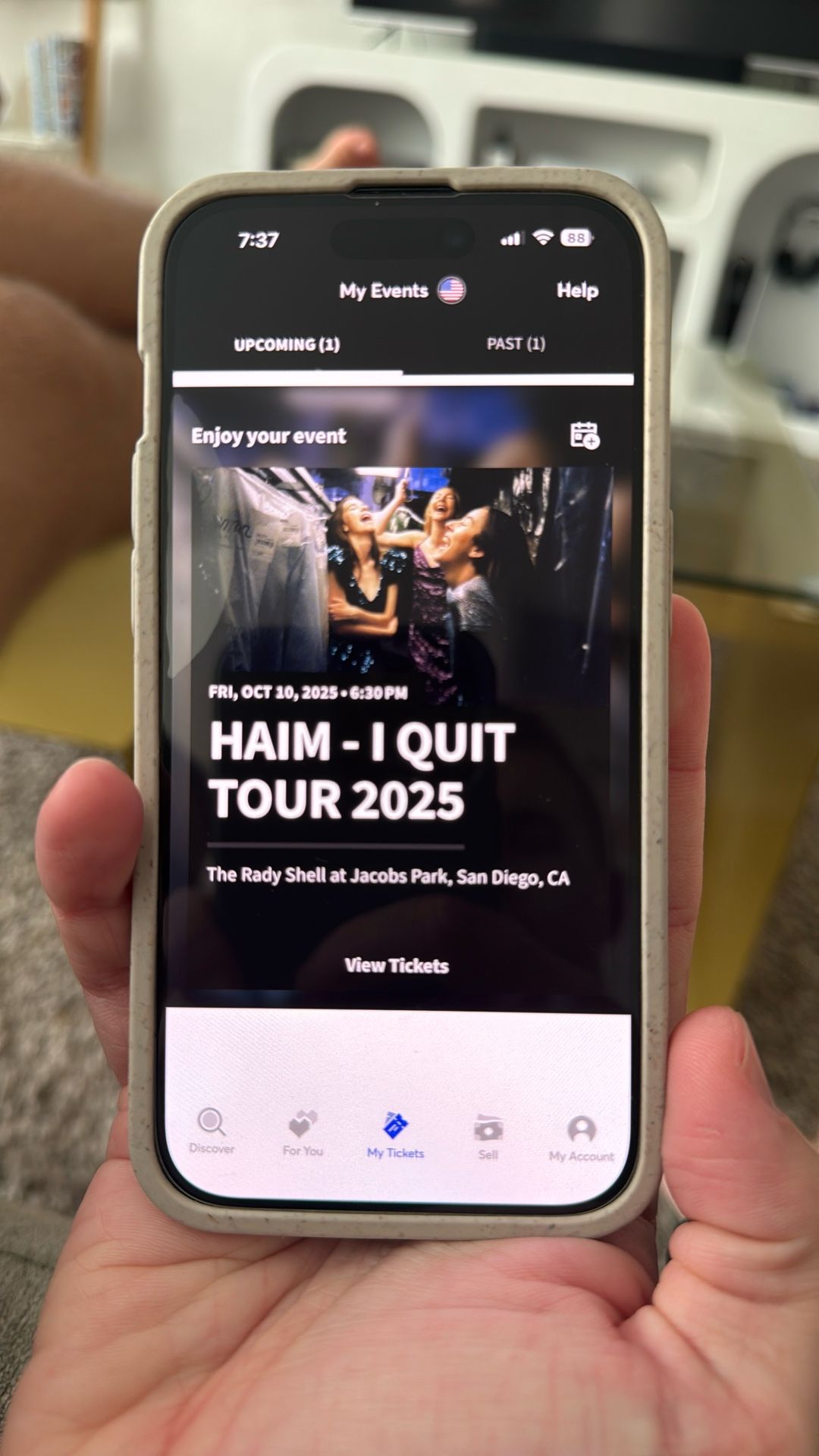 2 HAIM Tickets Friday 10/10