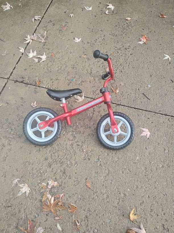 Chicco Red Bullet Training Bike