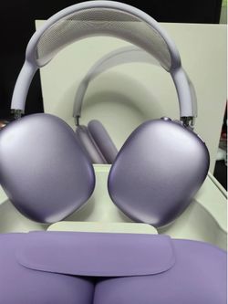 Apple MaX headphones purple