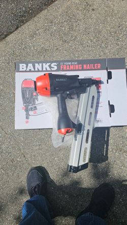 New Banks 21" round head framing nailer