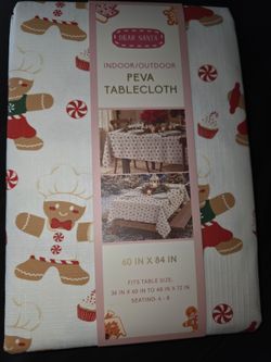 Gingerbread table cloth