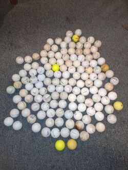 137 golf balls