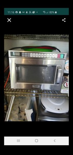 Like New Panasonic NE-21523 Commercial Microwave