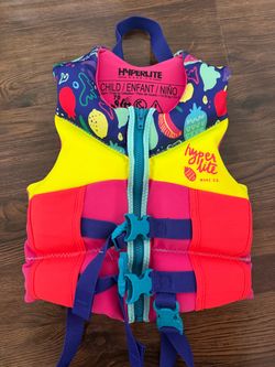 Hyper Lite Kids Life Vest Life Jacket 33-55 lbs