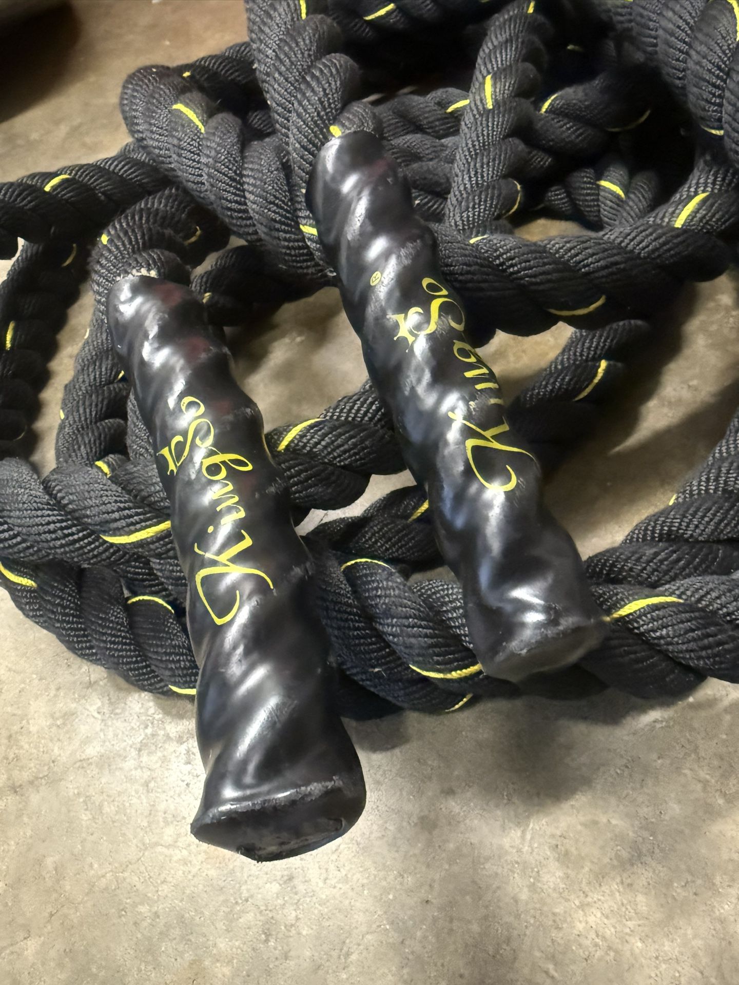 KINGSO Battle Rope 1.5 Inch Heavy Battle Exercise Training Rope 30ft