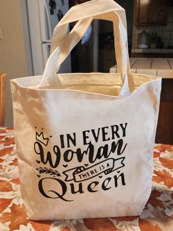 Tote Bag In Every Woman There Is A Queen