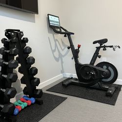 Echelon EX4S+ And 5-30 Dumbell Set