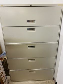 5 Drawer Plus Metal Cabinet for Home or Office