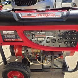 Generator 9500 Starting Watts