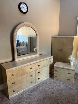 Bed and dressers