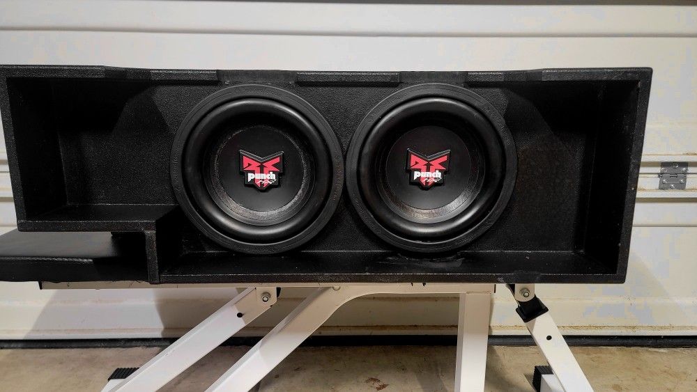Old Skool 10" Rockford Fosgate Punch Hx2 in Probox Enclosure for Sale
