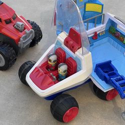Kids toys rover space and monster truck
