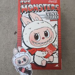 Popmart Authentic Labubu Cola Coke Plush Pendents Each New