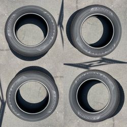 265/60R20 Yokohama Geolandar X-CV Set of 4 11/32 tread Used Tires 265 60 20 14D