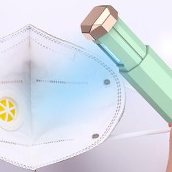Disinfection stick portable mini UV lamp
