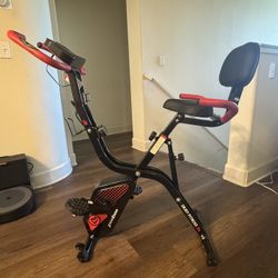 PooBoo Folding Exercise Bike (red)