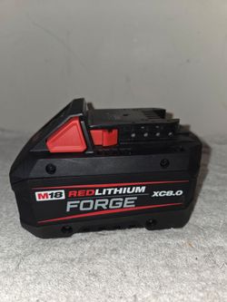 Milwaukee M18  FORGE XC-8.0 Battery  (Price Is Firm)