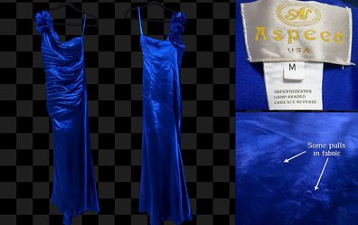 Royal Blue Aspeed Formal Gown, Size M | $20