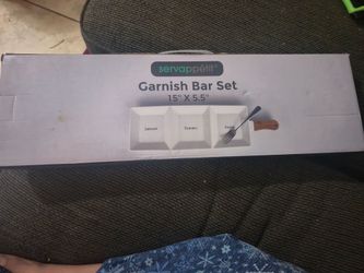 Servappétit Garnish Bar Set 15x5.5
