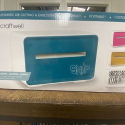 Snap Craftwell, Automatic Die Cutting &Embossing , Compact , Portable, Customizable