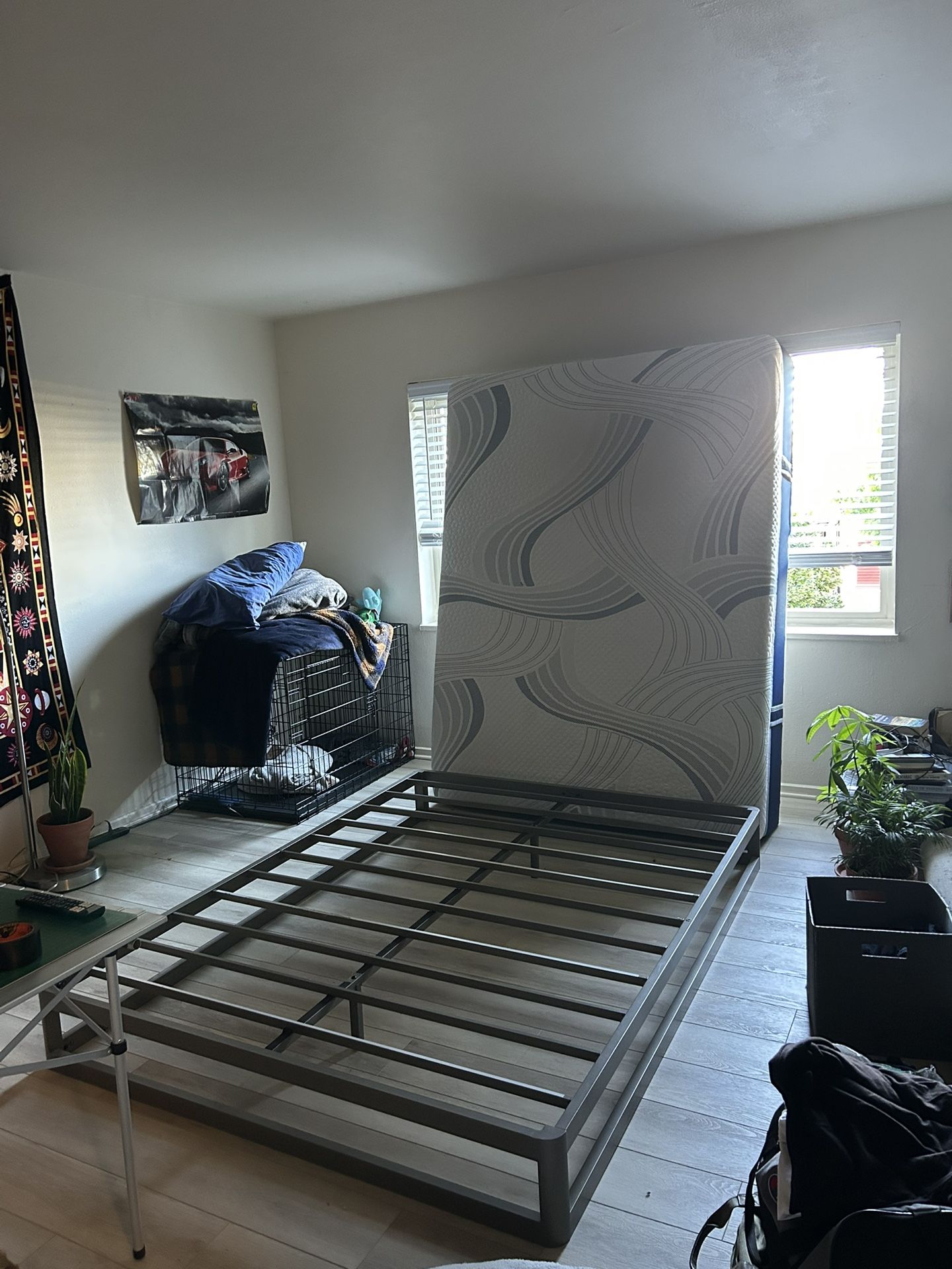 Metal Queen Bed Frame