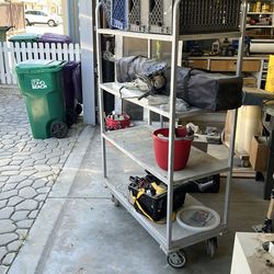 4 “ level rolling cart