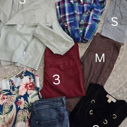 Variety In Size Clothes 