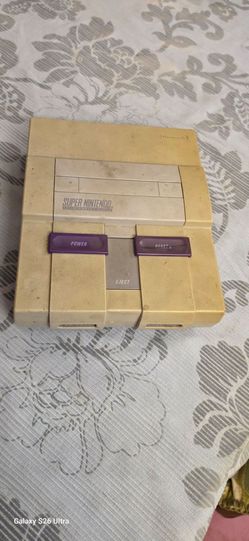 Super Nintendo System Console SNS 001 Super Nes Vintage Not Tested No Cable
