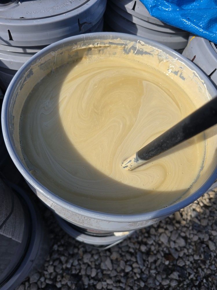 20 BUCKETS INTERIOR PAINT SHERWIN WILLIAMS PROMAR 400 SEMI GLOSS/ INTERIOR BEIGI# 6106 (NEW)$75 each