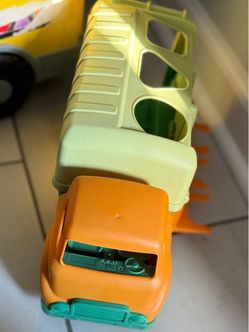 Large Plastic Toy Semi Truck
