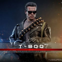 Sideshow- Hot Toys - T-800 (2.0) New - Terminator