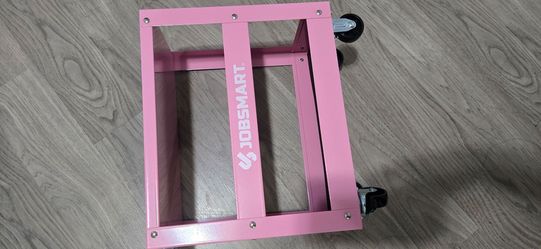 New Pink Mini Rolling Cart