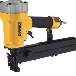 DEWALT Corded Pneumatic 16-Gauge 1 in. Crown Lathing Stapler