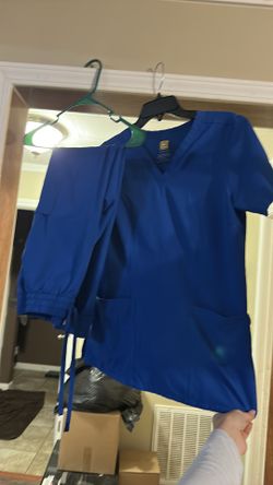 Wink royal blue scrubs size small