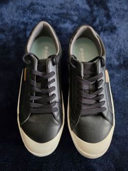 DR SCHOLL'S  BLACK  "TIME OFF" SNEAKERS SIZE 6.5
