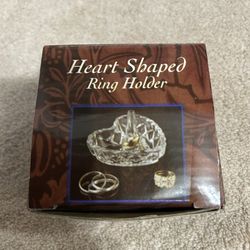 New Heart Shaped Ring Holder