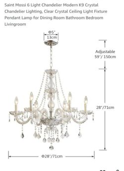 New Saint Moss Chandelier