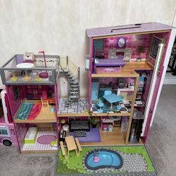 KidKraft Uptown Wooden Dollhouse