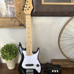 Kids BCP Beginner Electric Guitar With Amp