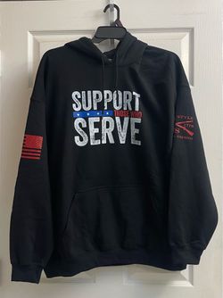 Brand new Men’s black hoodie sweatshirt size XXL
