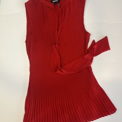 Three Piece Red Woman’s Outfit 